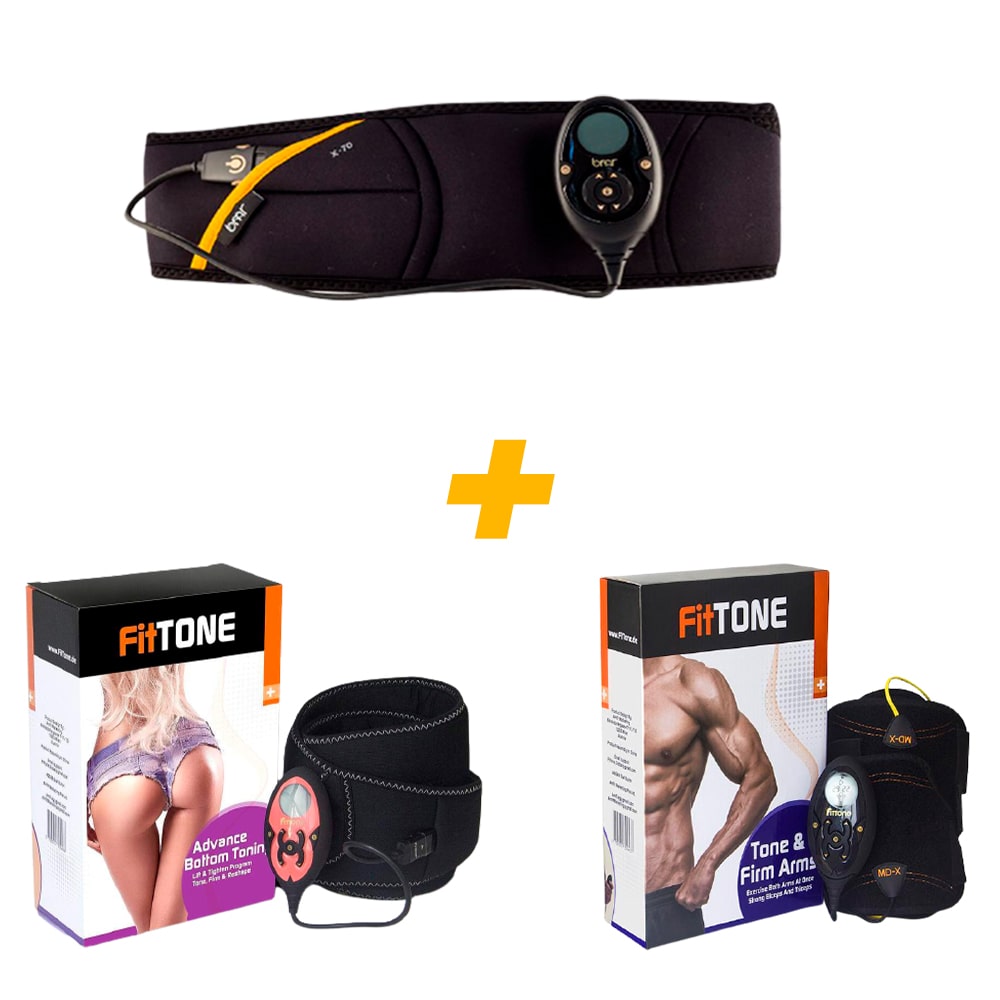 The Flex Belt Ab Toning Belt w/ Choice of Arms or Bottom Muscle Toning 