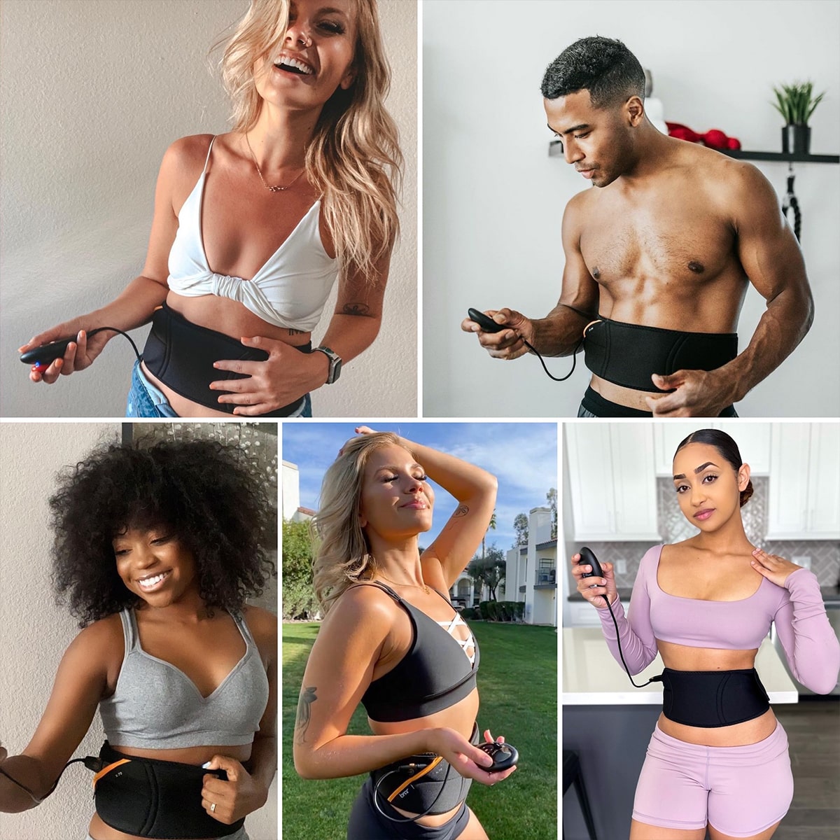 Slendertone Connect Abs Connected Abdominal Toning Belt 61-107 cm